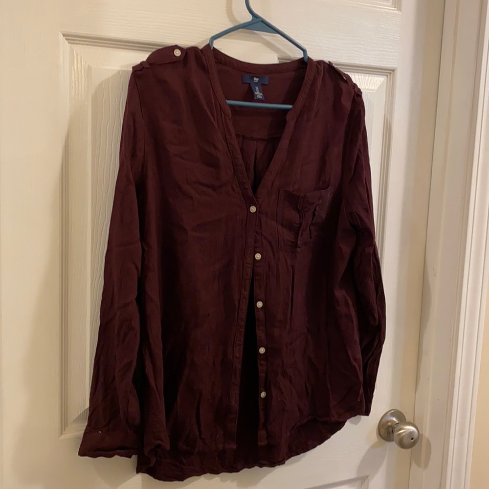Button down Gap blouse